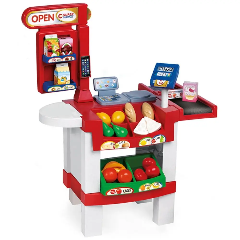 Supermarché avec sons et 25 accessoires Chicos