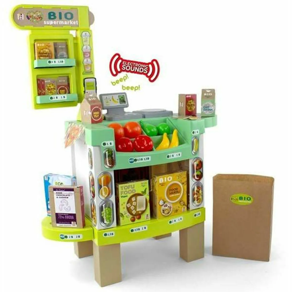 Chicos Supermarché de jouets - Bio 78 x 19 x 59,5 cm